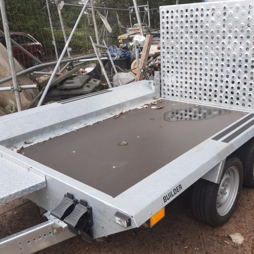 Maschinentrailer Baumaschinen