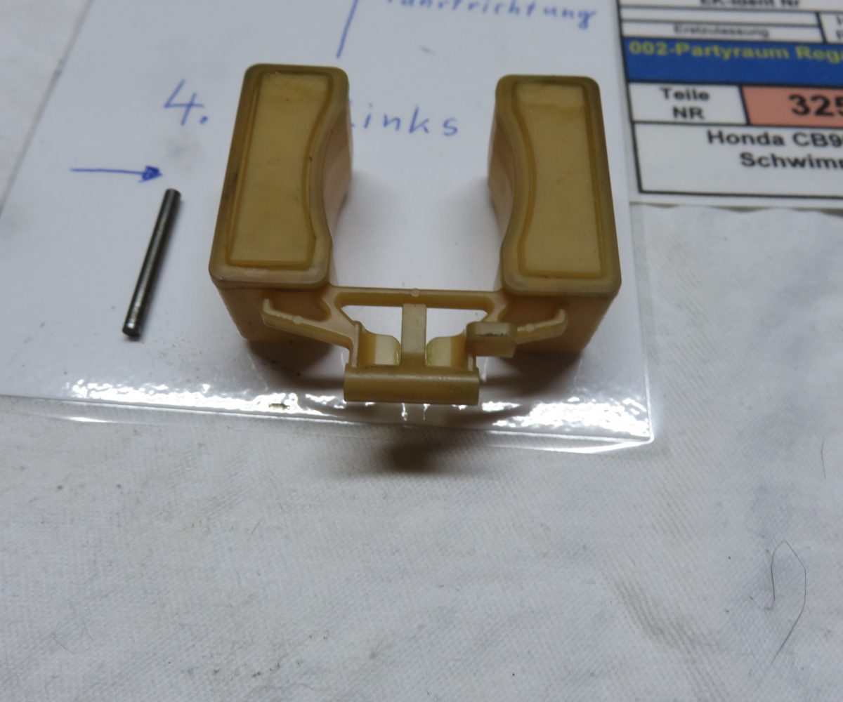 Honda CB900 Boldor SC01 Schwimmer Text lesen Kennung 3252