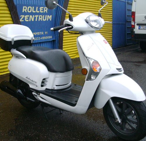 Kymco Like 125 Frische Wartung & Tüv Neu ab Kauf hat 14.643km ist EZ. 07.2009