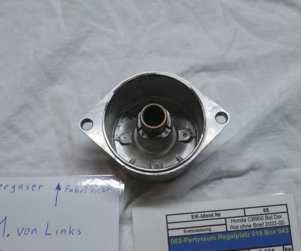Honda CB900 Boldor SC01 Vergaserdeckel Text lesen Kennung 3237 VHB