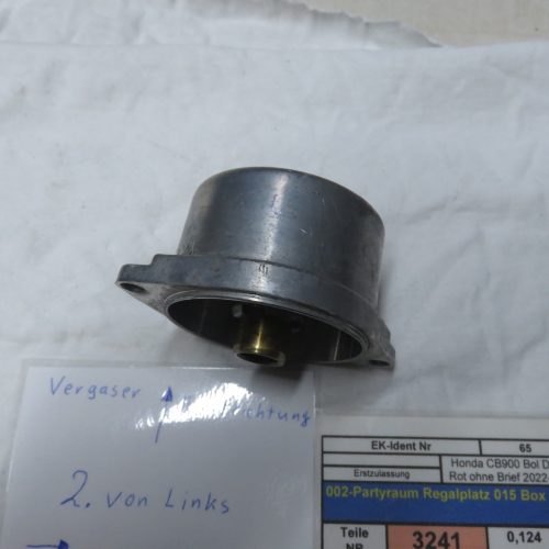 Honda CB900 Boldor SC01 Vergaserdeckel Text lesen Kennung 3241 VHB