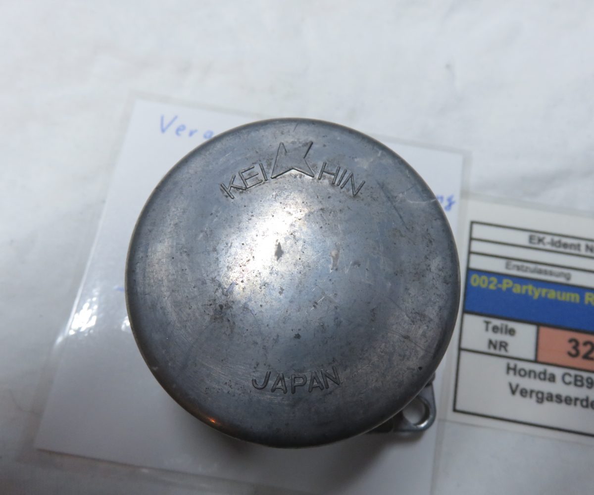 Honda CB900 Boldor SC01 Vergaserdeckel Text lesen Kennung 3241 VHB