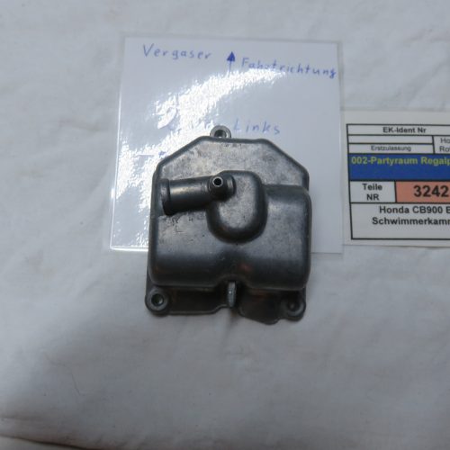 Honda CB900 Boldor SC01 Schwimmerkammer Text lesen Kennung 3242 VHB
