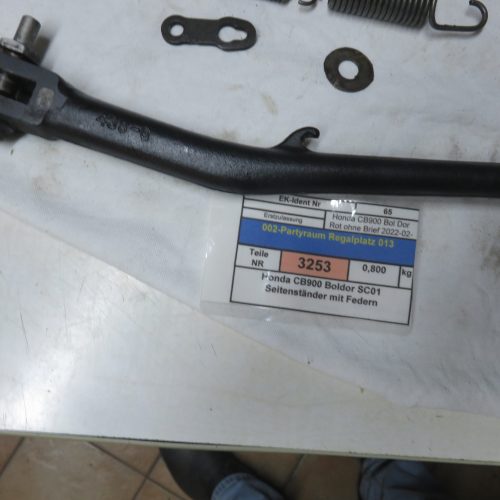 Honda CB900 Boldor SC01 Seitenständer mit Federn Kennung 3253 Preis VHB