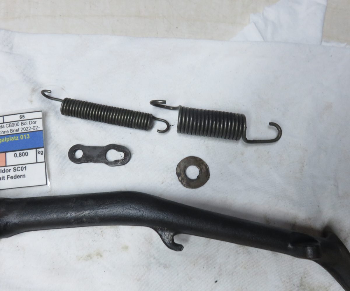 Honda CB900 Boldor SC01 Seitenständer mit Federn Kennung 3253 Preis VHB