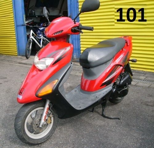 Honda SFX 50 2T 15.334km Ez. 05.1997 Neuer Auspuff