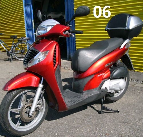 Honda SH 125 i JF14 Nur 13.308km Ez. 09.2008 Tüv Neu ab Kauf