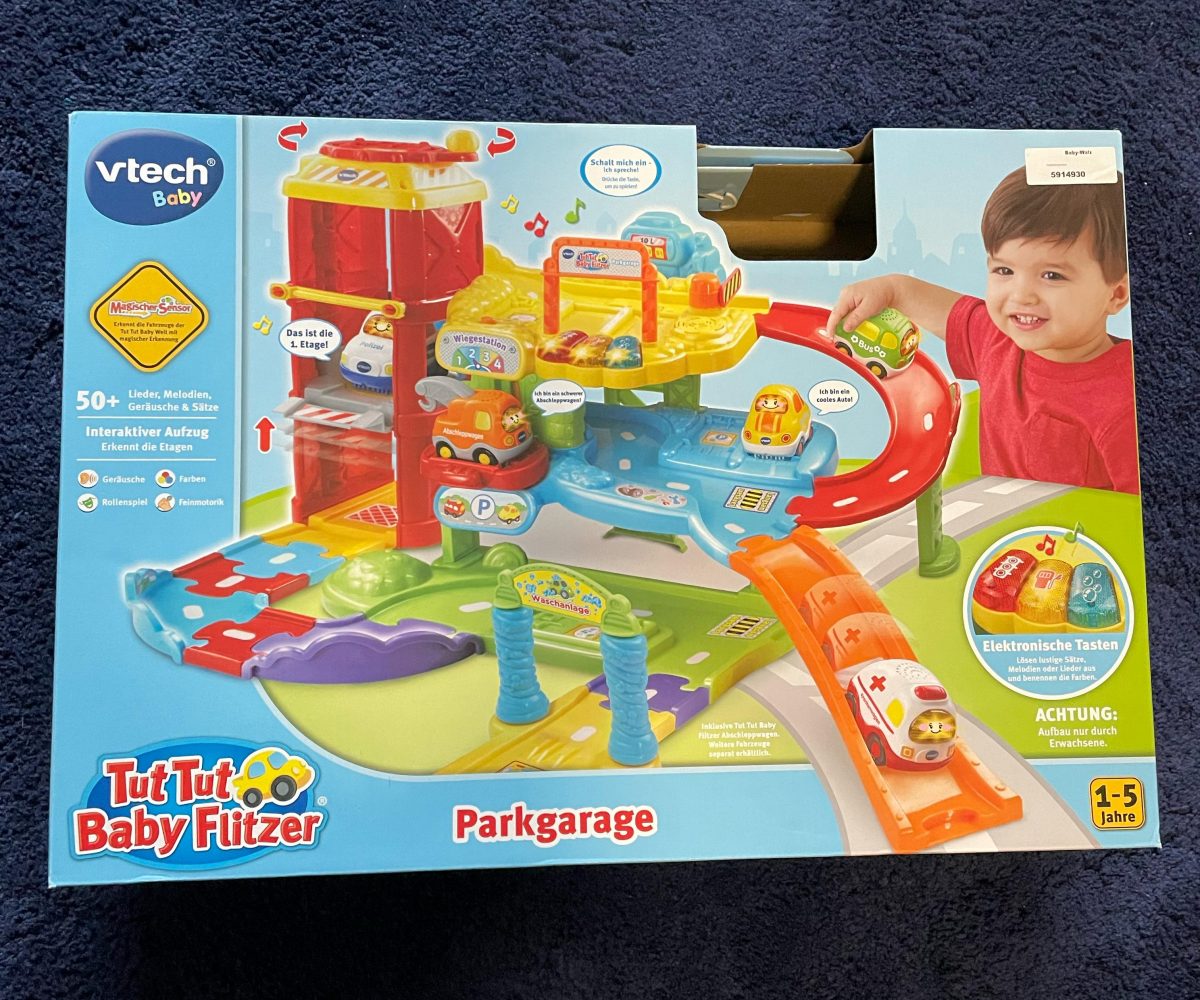 Tut Tut Baby Flitzer Parkhaus+Erweiterungsset+8 Autos
