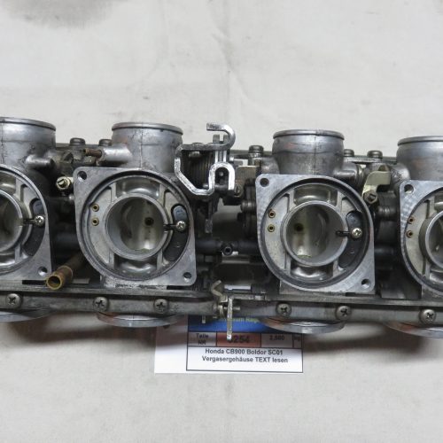 Honda CB900 Boldor SC01 Vergasergehäuse TEXT lesen Preis VHB Kennung 3254