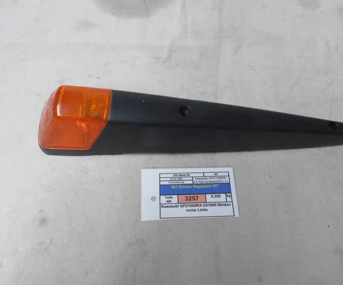 Kawasaki GPZ1000RX-ZX1000 Blinker vorne Links Kennung 3257 Preis VHB