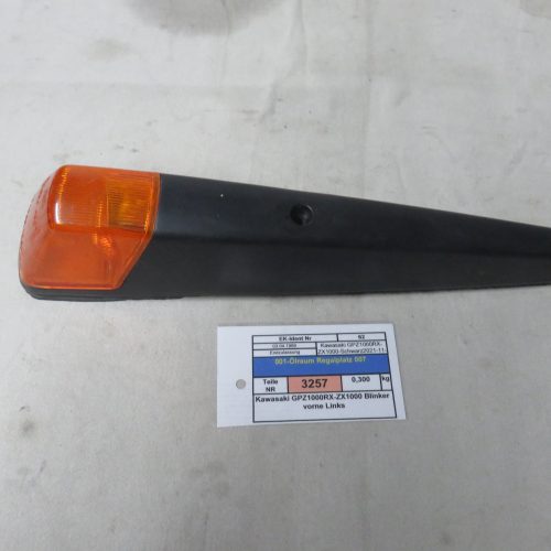 Kawasaki GPZ1000RX-ZX1000 Blinker vorne Links Kennung 3257 Preis VHB