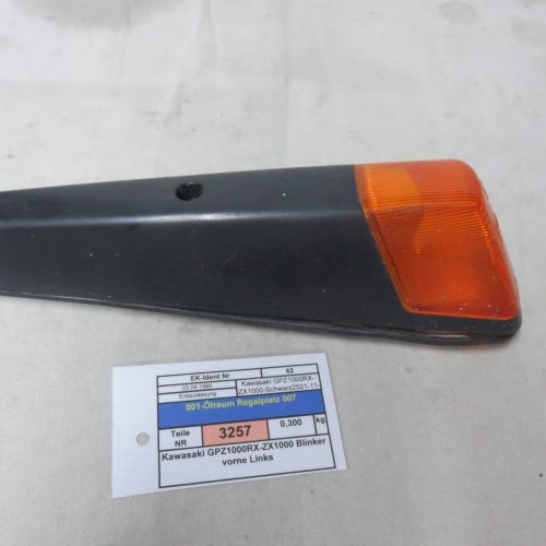 Kawasaki GPZ1000RX-ZX1000 Blinker vorne Links Kennung 3257 Preis VHB