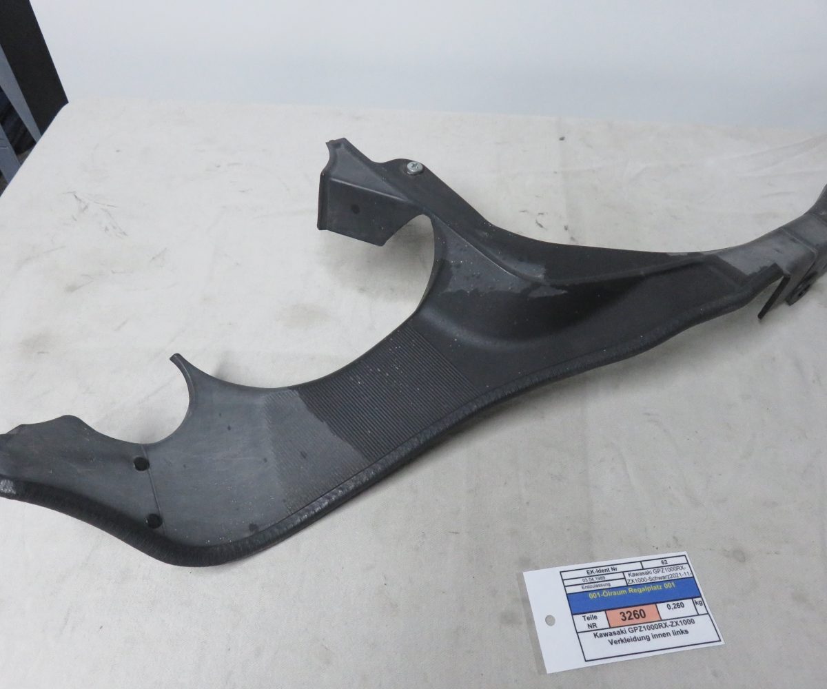 Kawasaki GPZ1000RX-ZX1000 Verkleidung innen links Kennung 3260 Preis VHB