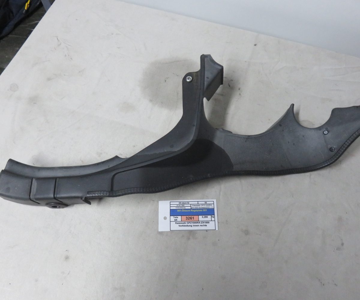 Kawasaki GPZ1000RX-ZX1000 Verkleidung innen rechts Kennung 3261 Preis VHB