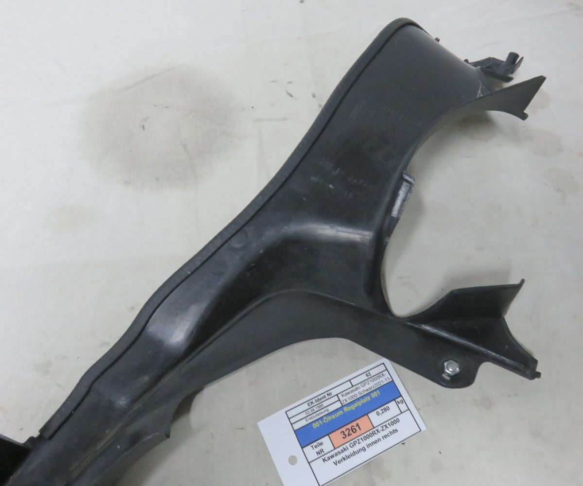 Kawasaki GPZ1000RX-ZX1000 Verkleidung innen rechts Kennung 3261 Preis VHB
