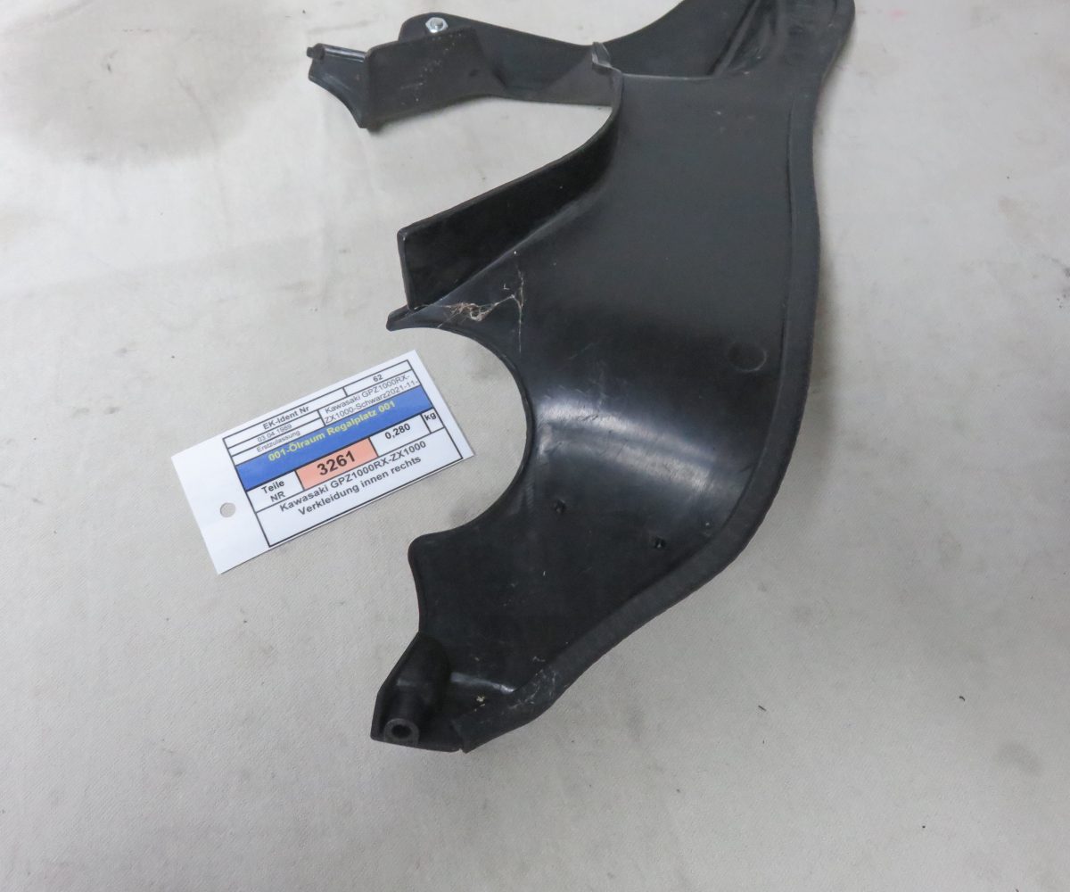 Kawasaki GPZ1000RX-ZX1000 Verkleidung innen rechts Kennung 3261 Preis VHB