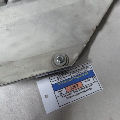 Kawasaki GPZ1000RX-ZX1000 Seitenverkleidung Links Kennung 3262 Preis VHB