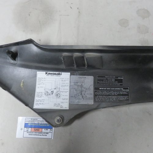 Kawasaki GPZ1000RX-ZX1000 Seitenverkleidung Rechts Kennung 3263 Preis VHB