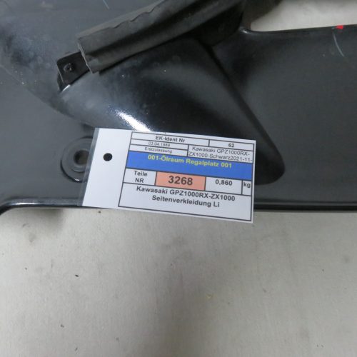 Kawasaki GPZ1000RX-ZX1000 Seitenverkleidung Li Kennung 3268 Preis VHB