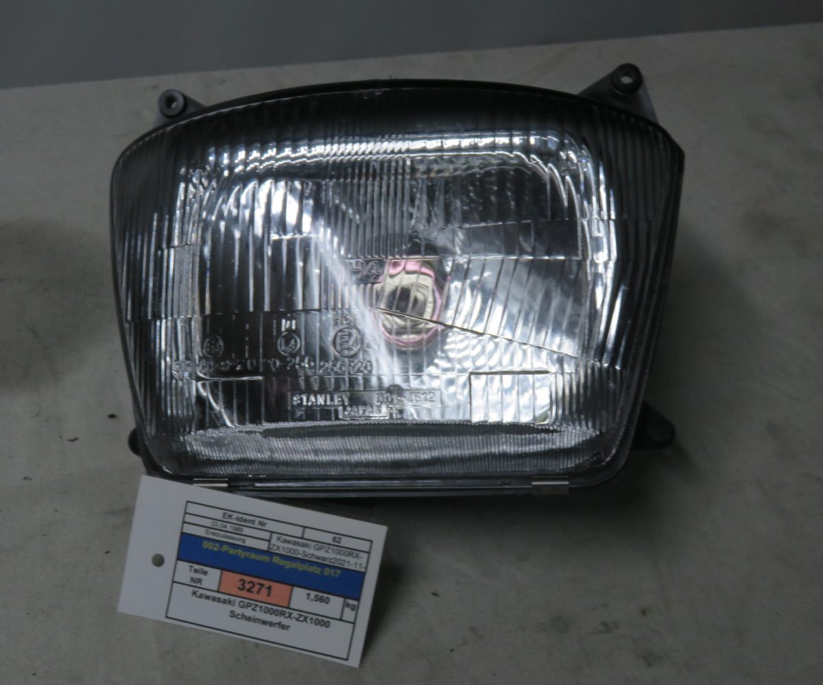 Kawasaki GPZ1000RX-ZX1000 Scheinwerfer Kennung 3271 Preis VHB