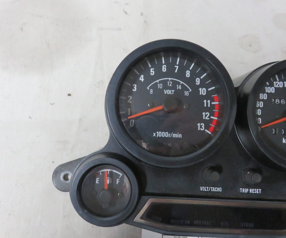 Kawasaki GPZ1000RX-ZX1000 Cockpit Tacho-Drehzahlmesser Text lesen Kennung 3272 Preis VHB