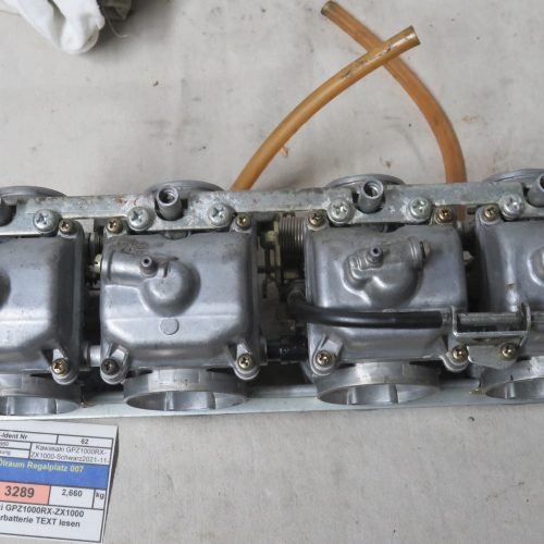 Kawasaki GPZ1000RX-ZX1000 Vergaserbatterie TEXT lesen Kennung 3289 Preis VHB
