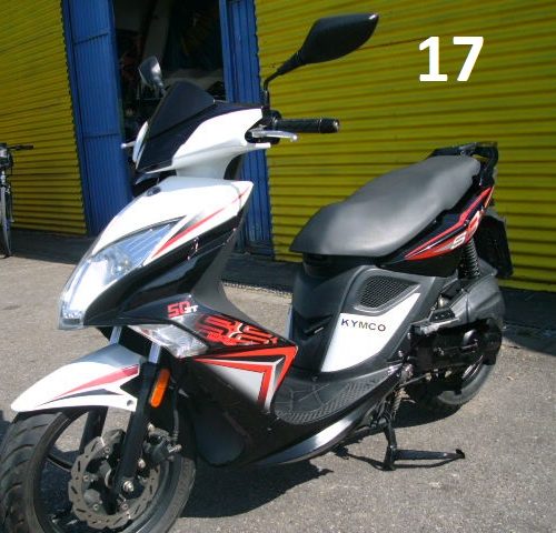 Kymco Super 8 50 2T Mofa & 45er Papiere Frische Wartung 7.926km Ez.03.2015