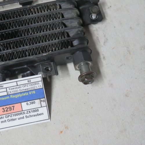 Kawasaki GPZ1000RX-ZX1000 Ölkühler mit Gitter und Schrauben Kennung 3297 Preis VHB