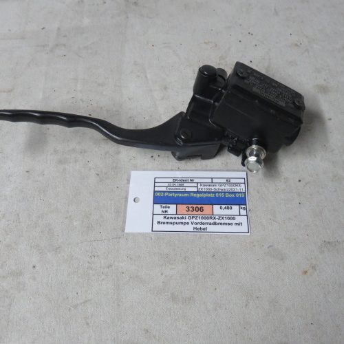Kawasaki GPZ1000RX-ZX1000 Bremspumpe Vorderradbremse mit Hebel Kennung 3306 Preis VHB