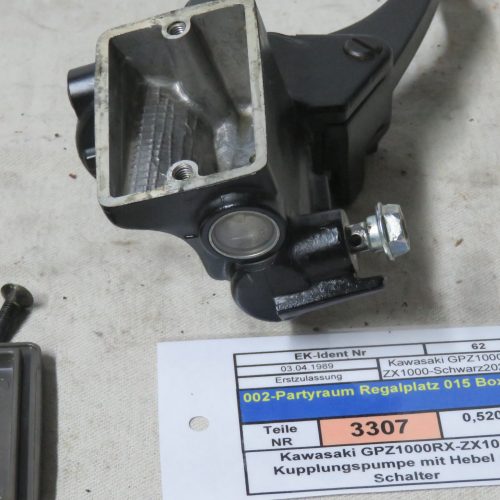 Kawasaki GPZ1000RX-ZX1000 Kupplungspumpe mit Hebel und Schalter Kennung 3307 Preis VHB