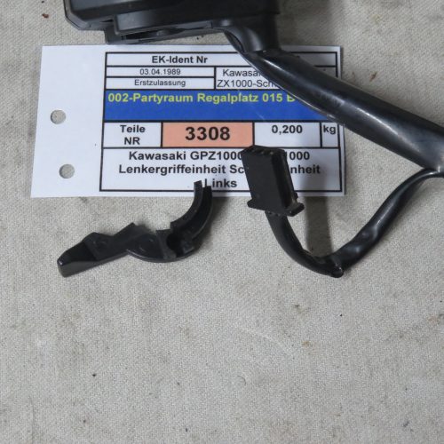 Kawasaki GPZ1000RX-ZX1000 Lenkergriffeinheit Schaltereinheit Links Kennung 3308 Preis VHB