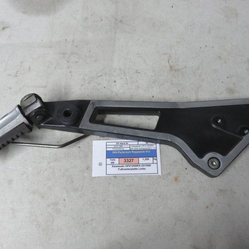 Kawasaki GPZ1000RX-ZX1000 Fußrasterplatte Links Kennung 3327