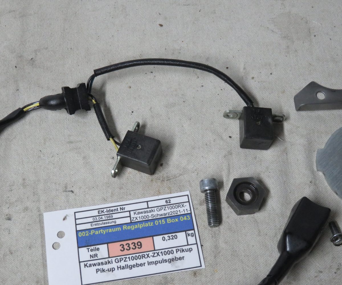 Kawasaki GPZ1000RX-ZX1000 Pikup Pik-up Hallgeber Impulsgeber Kennung 3339 Preis VHB
