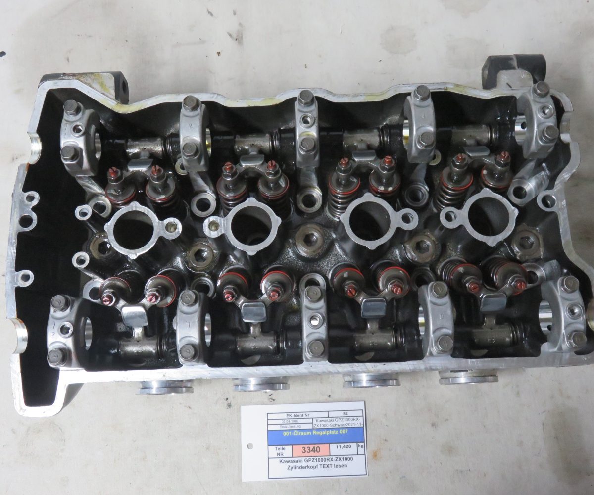 Kawasaki GPZ1000RX-ZX1000 Zylinderkopf TEXT lesen Kennung 3340 Preis VHB