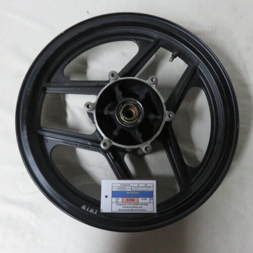 Kawasaki GPZ1000RX-ZX1000 Vorderradfelge mit Bremsscheibenschrauben Kennung 3354 Preis VHB
