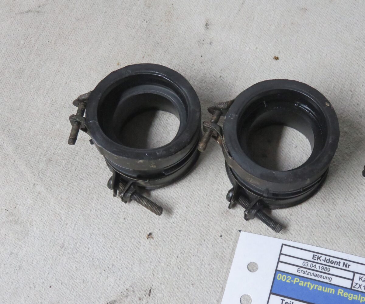 Kawasaki GPZ1000RX-ZX1000 Ansauggummis Vergaser-Motor mit Schellen Kennung 3363 Preis VHB